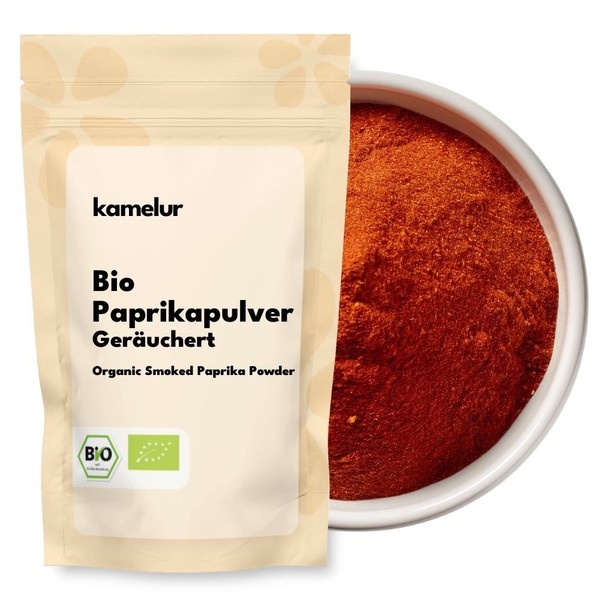 (36,60 Eur/Kg) 500G Bio Paprika Süß GeräUchert, GeräUchertes Bio Paprikapulver-image