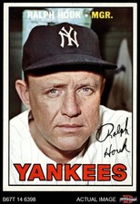 1967 Topps #468 Ralph Houk Yankees 7 - NM