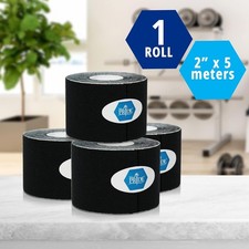 Tape for Muscle Pain Relief Uncut Kinesiology Tape Roll 2in X 16.4ft Latex-Free 1.80 per gallon