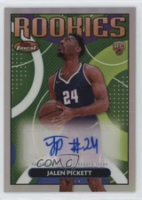 2023-24 Topps Finest Rookie Refractor Jalen Pickett #RFA-JPI Auto RC