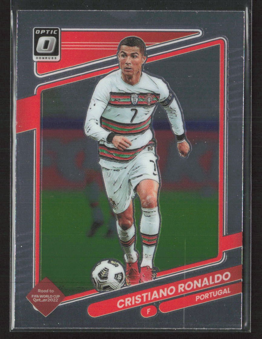 Cristiano Ronaldo 2021-22 Donruss #116 Optic Portugal