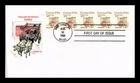 US COVER CARRETA 7.6C NONPROFIT COIL TRANSPORTATION SERIES FDC HOUSE OF FARNAM