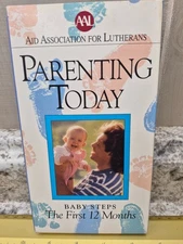 Parenting Today Baby Steps The First 12 Months VHS 1992 Educational AAL