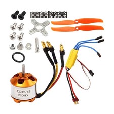 Motore 2212 2200KV+30A ESC+ 6035+Kit Motore Elettrico Protezione Elica6215