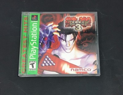 Tekken 3 Sony PlayStation 1 PS1   Greatest Hits w/MANUAL