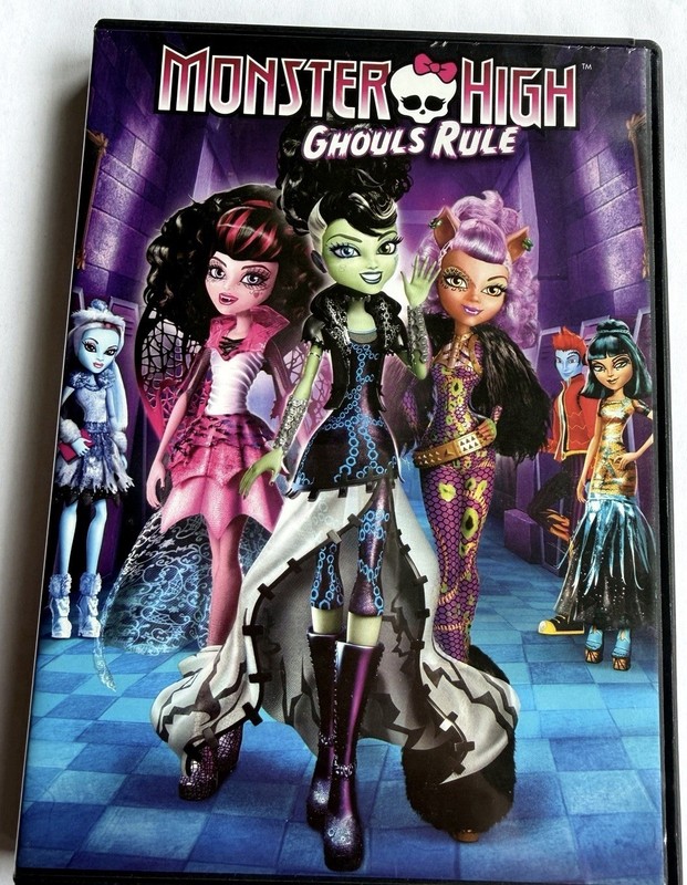 Monster High: Ghouls Rule DVD Movie (2012) NR Anamorphic Widescreen, Multi
