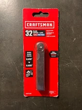 CRAFTSMAN 32-Blade Feeler Gauge CMMT14105 -NEW Factory Sealed-