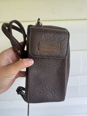Wrangler RFID Crossbody Wallet Purse Small for Women with Phone Pocket