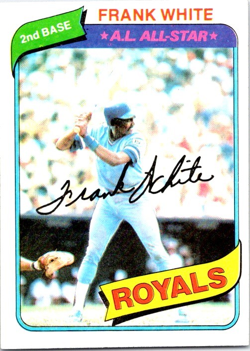 1980 Topps #45 Frank White
