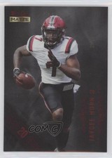 2021 Wild Card MATTE Black 20 Stripe /25 Jaycee Horn #MBC-15 nd3