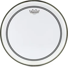 Remo Powerstroke P3 Clear Bass Drumhead - 16 inch with 2.5 inch Impact Pad