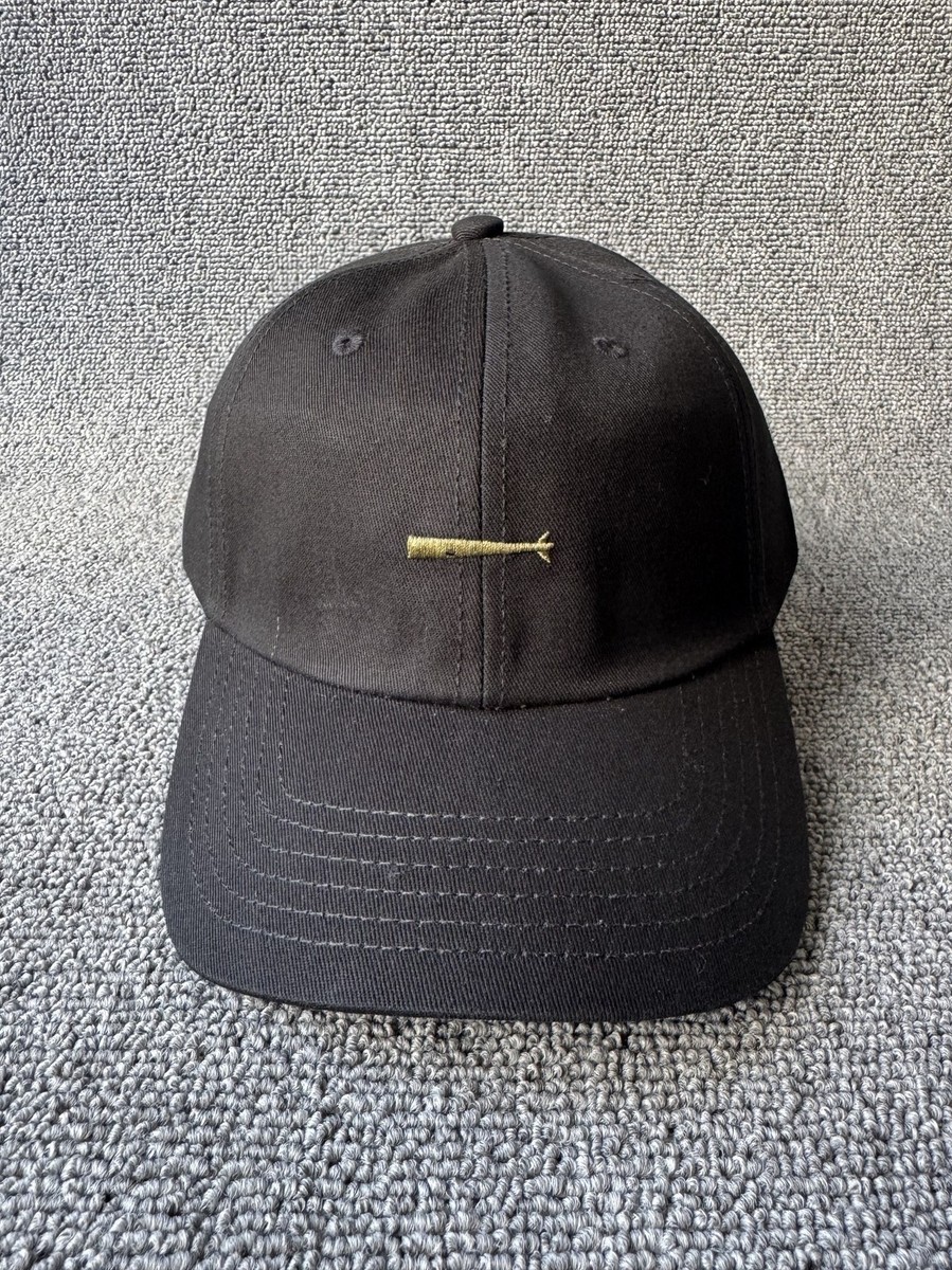 DESCENDANT Streetwear Baseball Cap Strapback Black Gold Embroidery One Size