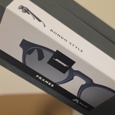 Bose Frames Rondo Bluetooth Smart Audio Sunglasses Matte Black 833417-0100