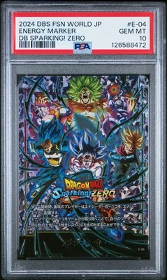 PSA10 DRAGON BALL Energy Marker E-03 孫悟空 Dragon Ball Fusion World E01-05 Son Goku Energy Marker PSA10 | JToys