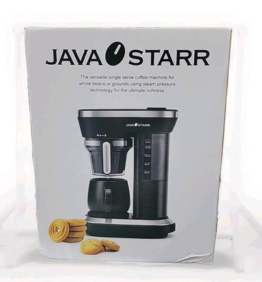 #ad #ad Java Starr Single Coffee Maker For Whole Beans or Grounds Using Steam Pressure $70.00