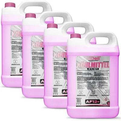 Kühlerfrostschutz Rot 20L AF12+ G12+ Kühlmittel -40°C Auto Gebrauchsfertig GiDel - Bild 1 von 4