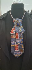 "LE JABOT"  die Schmuck-Krawatte          - aus Alt wird Neu, vom Herrn zur Dame