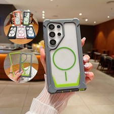 Shockproof Magnetic Case For Samsung Galaxy S26 Ultra S25 S24 S23 Rugged Cover