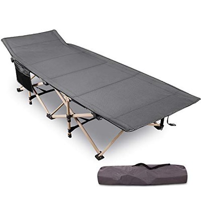 REDCAMP Feldbett für Erwachsene, 28'' extra breit strapazierfähig klappbar Campingbett für