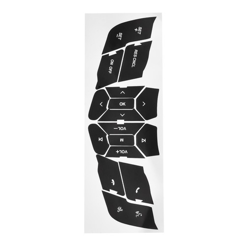 High Grade Vinyl Button Repair Stickers for FORD For MUSTANG 2015 2018 - Foto 8 di 13
