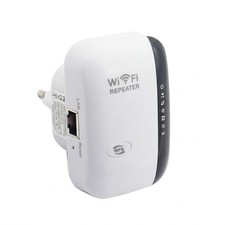 300Mbps Wi-Fi Extender Booster Repeater Plug In EU Wireless Range Amplifier UK