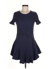 Minkpink Women Blue Casual Dress M