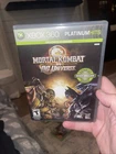 Mortal Kombat vs. DC Universe (Microsoft Xbox 360, 2008) Pre-owned w/ Case