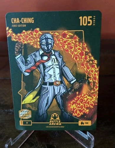 2024 Bo Jackson Battle Arena Jackson Chourio Cha-Ching Rookie First Edition Fire