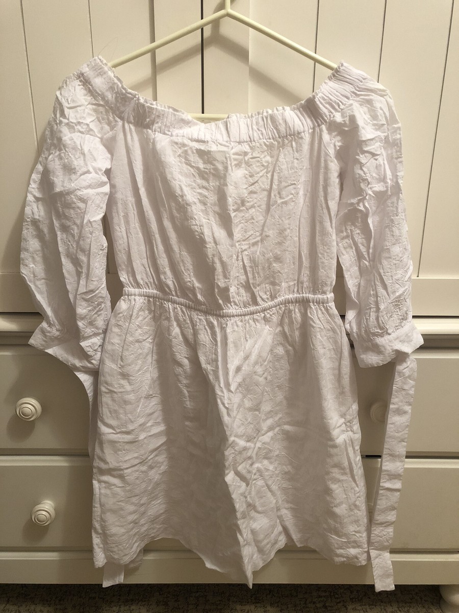 Beautiful, Never Worn Club Monaco Off Shoulder Dress