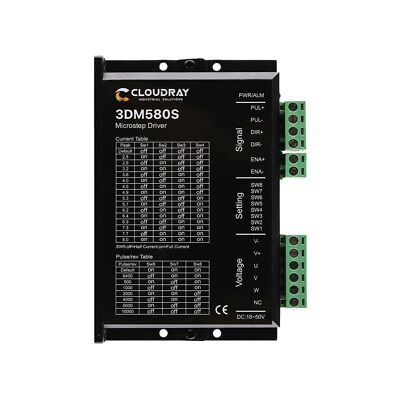 Cloudray 3-Phase Stepper Motor Driver 3DM580S 1.0-8.0A 18-50VDC for CNC Nema ...