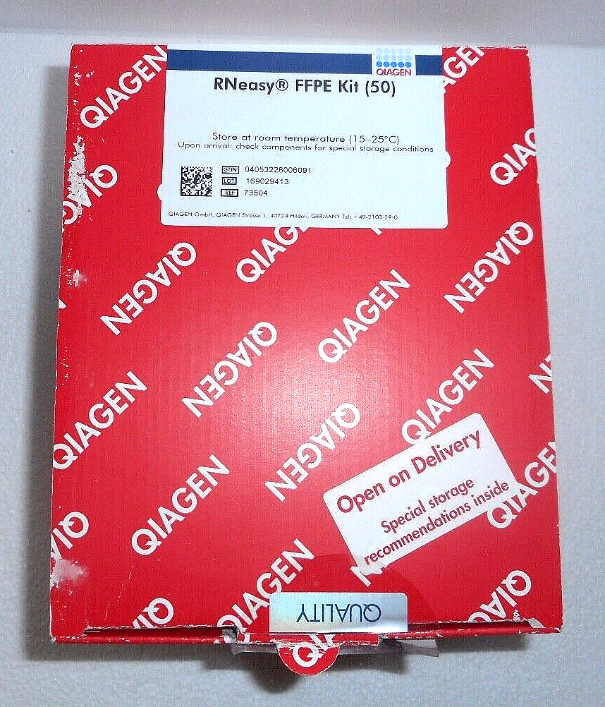 Qiagen Solutions for 73504 RNeasy FFPE Kit 23 Pieces Total New | eBay