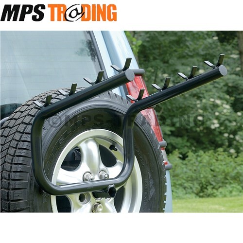 Land Rover Discovery Spare Wheel Carrier Mounted Bike Rack Max