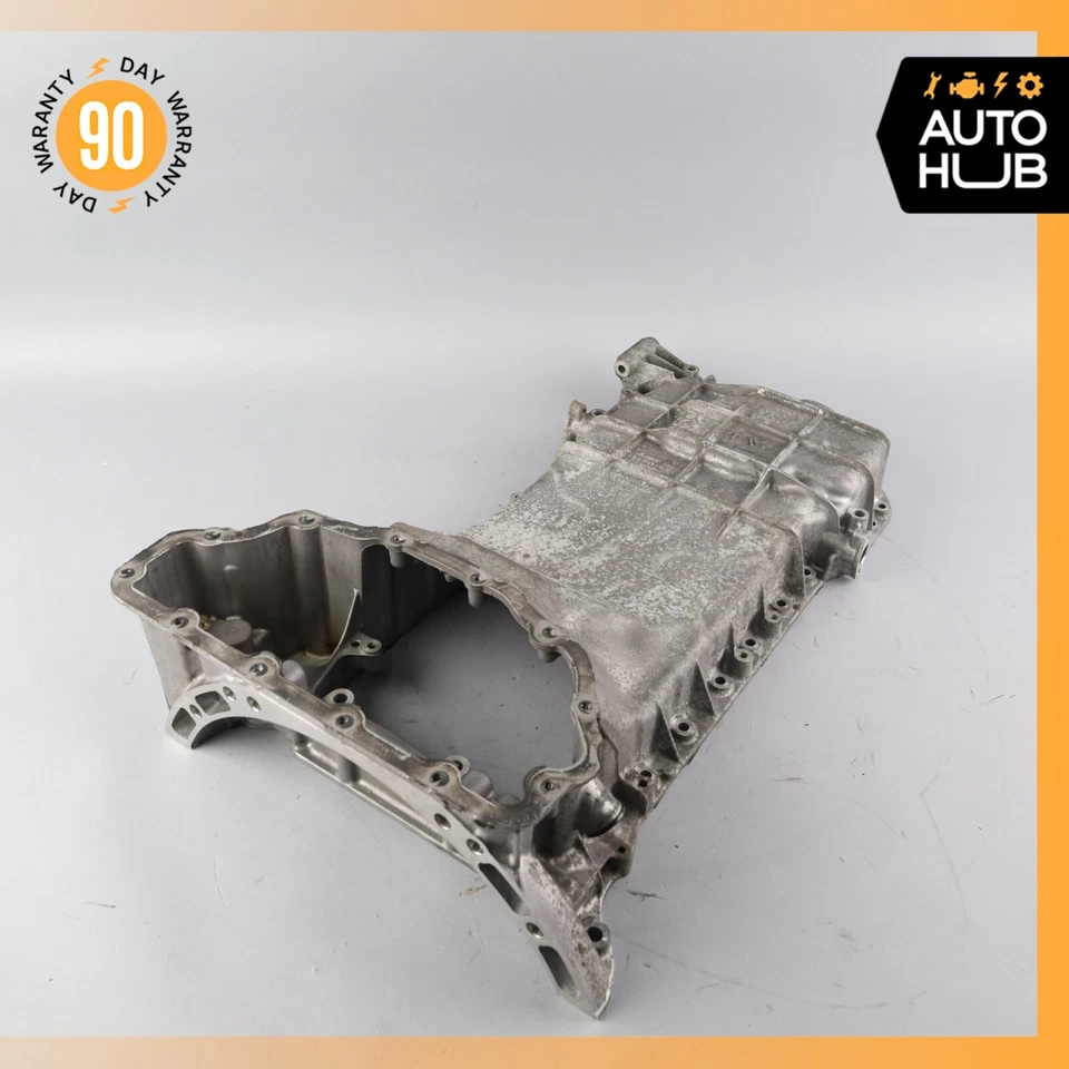 12-19 Mercedes W166 ML63 GLE63 CLS63 SL63 AMG M157 cárter de aceite del motor 1520140000 OEM Foto 2 de 4