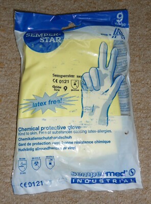 SEMPERMED Semperstar Schutzhandschuhe Gr. 9 / L Latexfrei MADE IN AUSTRIA NEU!!