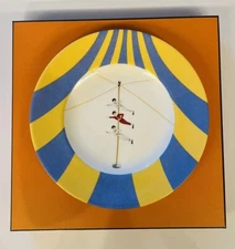 HERMES Tableware  Circus  Dish Plate Tableware Porcelain Collection  New W/Box