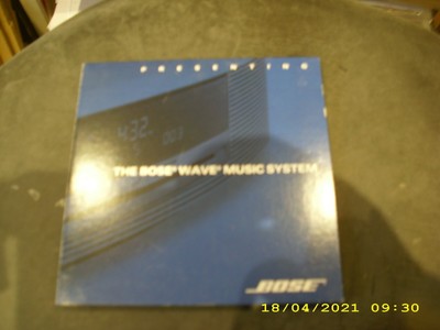 Presenting The BOSE Wave System