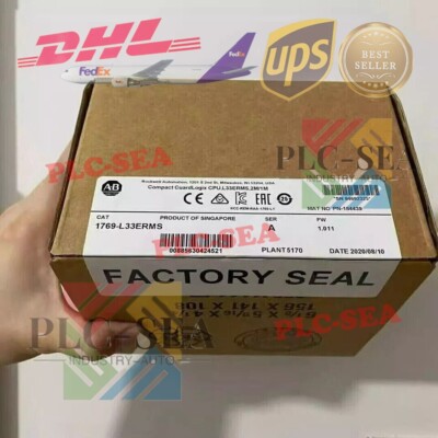 1769-L33ERMS New Factory Sealed AB SER A Compact GuardLogix CPU 5370 Controller