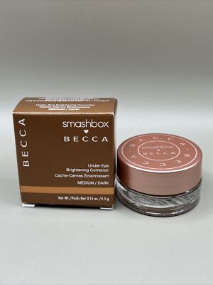 Smashbox Becca Under Eye Brightening Corrector, MEDIUM DARK, 0.15 oz NIB