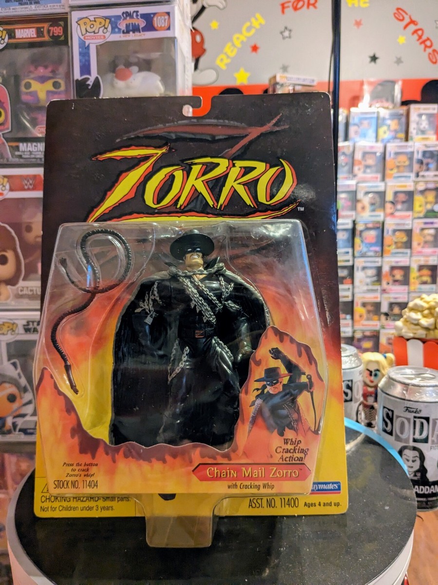 レア？ラストZORNシリーズまとめ売り！ Playmates Zorro Chain Mail Zorro Action Figure playmates 1997