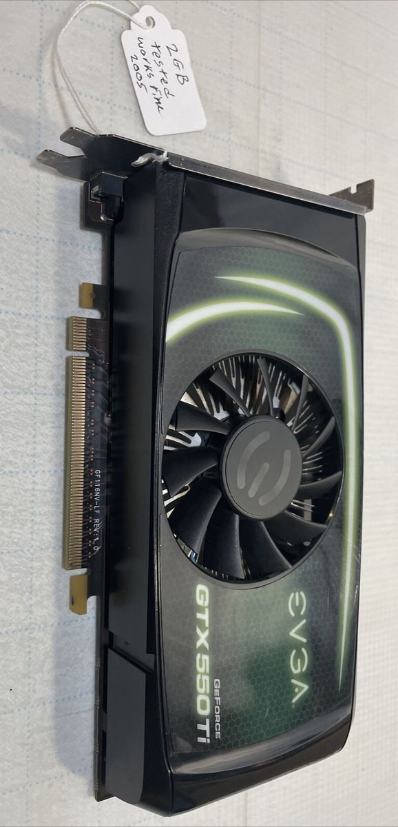 eVGA GeForce GTX 550 Ti, (2 GB) PCI Express Video Card GPU