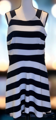 slim fit dress slacks Rachel Roy White Lace Fit Flare Dress main image 0