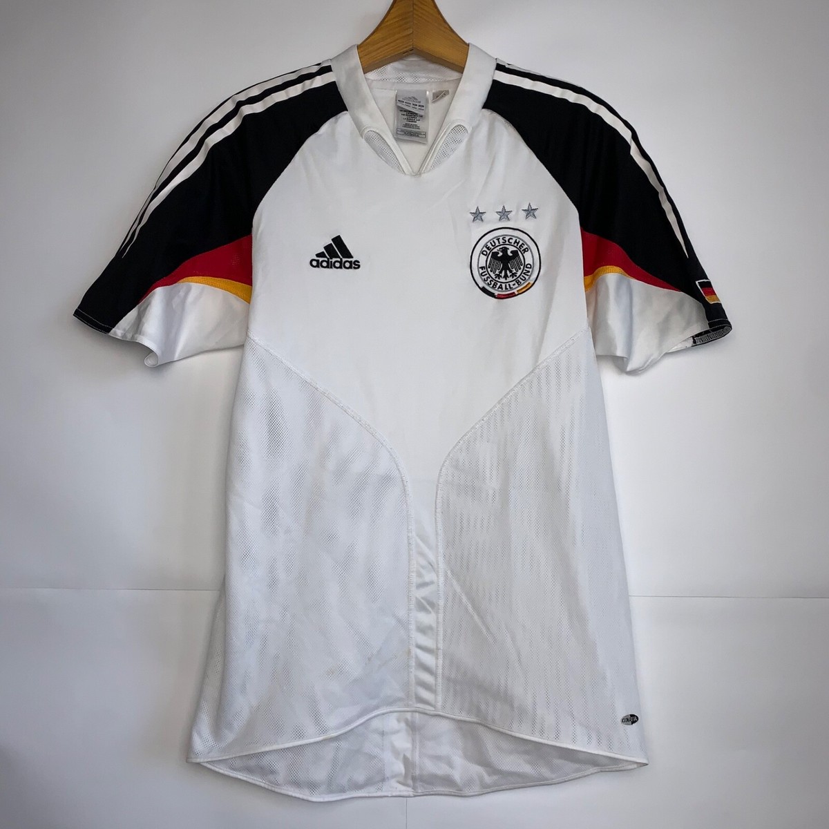 2004-2005シーズン フルミネンセ adidas サッカー ユニフォーム GERMANY 2004 2005 HOME FOOTBALL SHIRT SOCCER JERSEY ADIDAS sz S