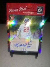 Keanu Neal 2016 PANINI OPTIC AUTOGRAPH #D 57/99 FALCONS FLORIDA