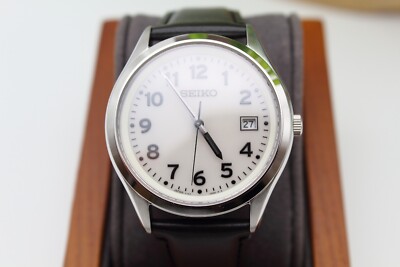 SEIKO SELECTION SBPX157 Stainless Steel Solar Analog Watch Full