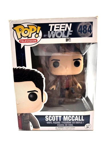 Funko POP! MTV Television Teen Wolf Scott McCall #484 Vinyl Figure 