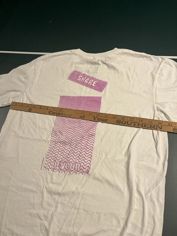 Camiseta blanca gráfica Mr Beast Bar edición limitada para hombre GRANDE fiesta de YouTube Foto 4 de 4