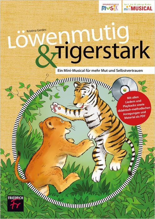 Thumbnail - Löwenmutig & Tigerstark | Kristina Gerdes | Taschenbuch | Deutsch |