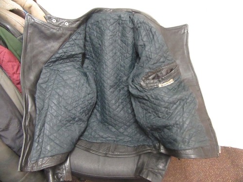 VINTAGE 70'S MOTO-CUIR PARIS LEATHER MOTORCYCLE JACKET SIZE XS - Picture 18 of 19