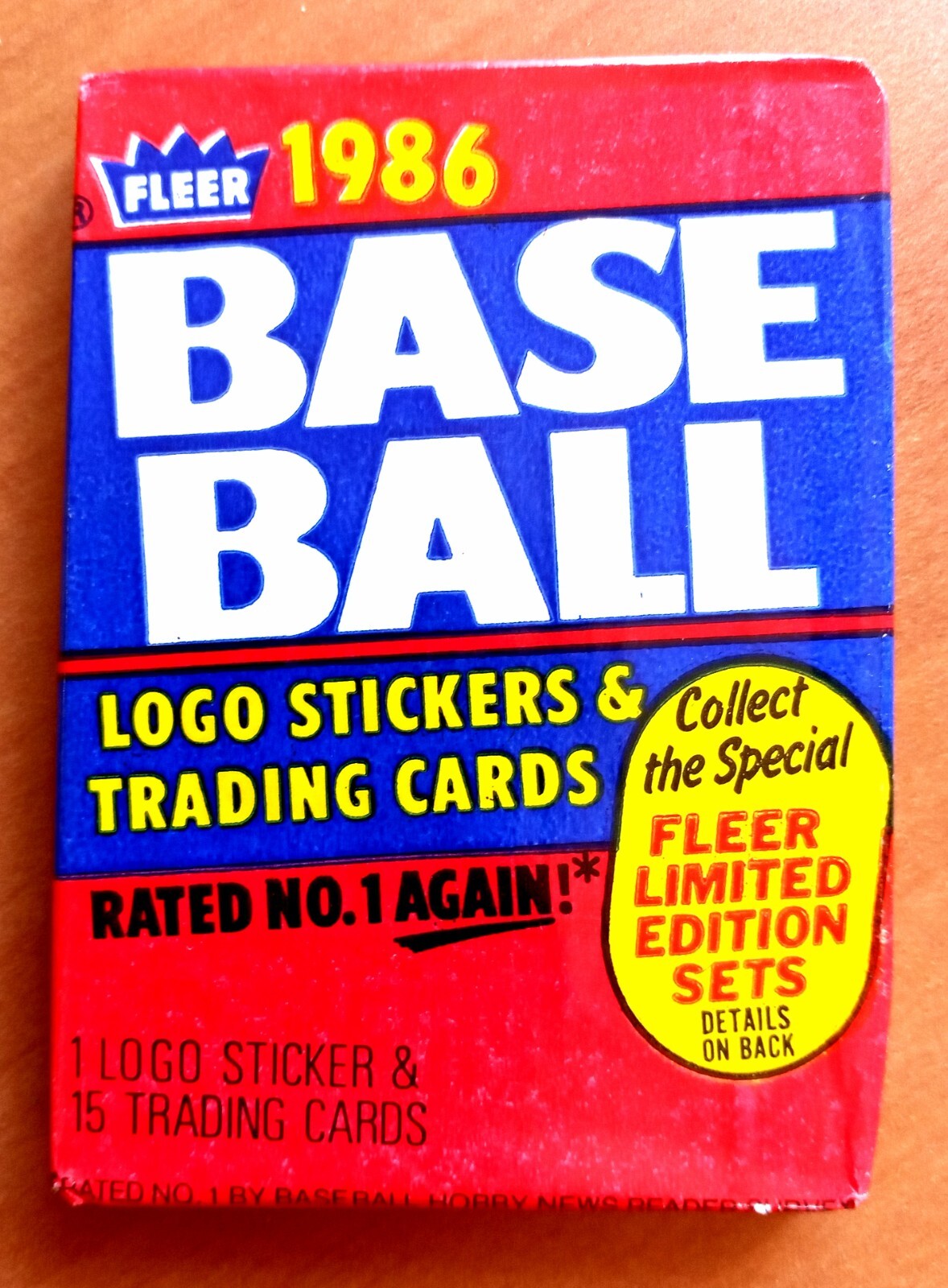 Unopened Baseball Card PacksTopps/Fleer/Donruss/Score/Upper Deck