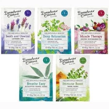 Dresdner Essenz Bath Salts, Natural Essential Oils, choice of 14 Healing Scents 